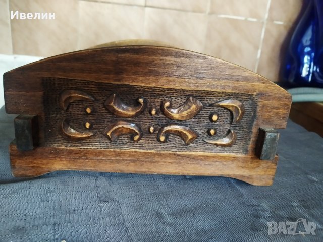 стара дървена кутия, снимка 5 - Антикварни и старинни предмети - 30222878