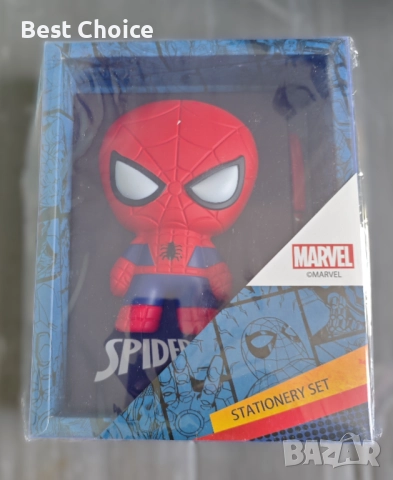 Тефтер и химикал Spider-Man 3D