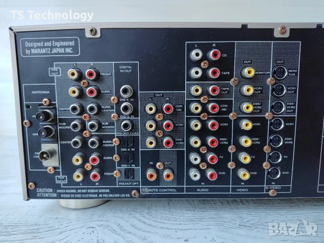6.1 AV Ресивър Marantz SR5200 (Шампанско) – 6х90W, Оптични входове, снимка 9 - Ресийвъри, усилватели, смесителни пултове - 56046996