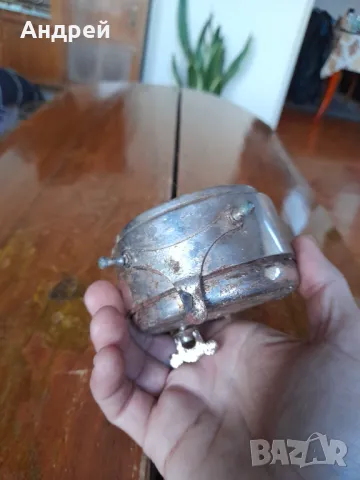 Стар часовник Junghans Largetto, снимка 6 - Антикварни и старинни предмети - 48654198