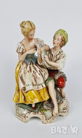 Фигурка на мъж и жена рибари - Gräfenthal