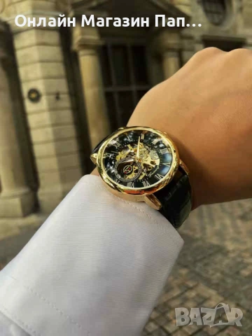 Forsining GMT838 мъжки механичен скелетон часовник, снимка 9 - Мъжки - 53249788