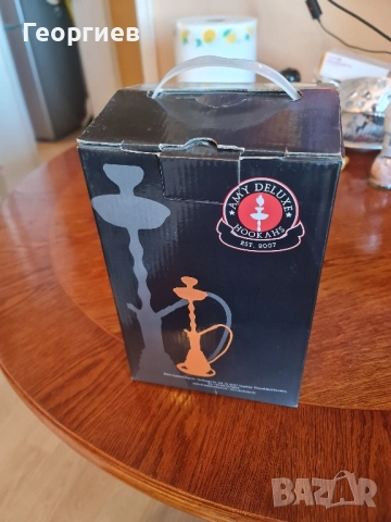 Наргиле Amy Deluxe AMY760 PSMBK WT ново