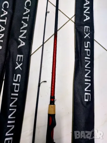 Shimano Catana ЕX Spinning 2.40m/2.70m 7-21g, 2.40m 3-14g, снимка 3 - Въдици - 49219215