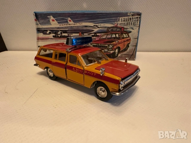 Ссср1/43,Ussr 1/43. Волга Газ 24 Аерофлот, снимка 4 - Колекции - 53185048
