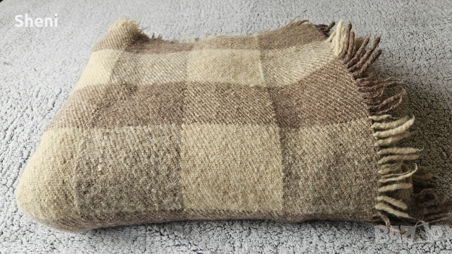 Родопско одеяло, сиво,160х200