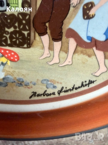 Чинийка колекционерска декорация , снимка 2 - Декорация за дома - 54307847