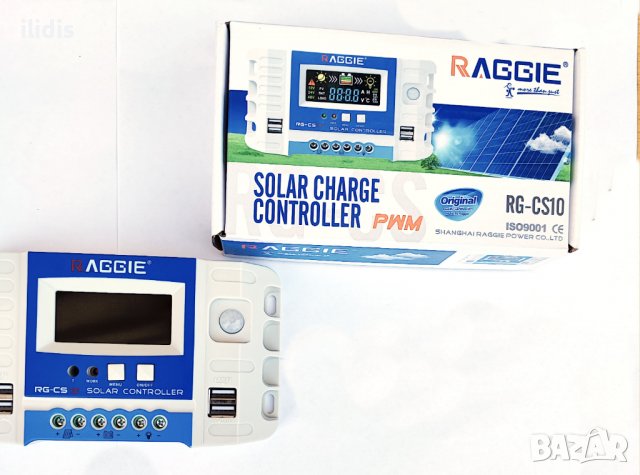 Контролер PVM за соларен панел RAGGIE с дисплей 10А 30A 60А, инвертор чиста синусоида, снимка 7 - Друга електроника - 36768118