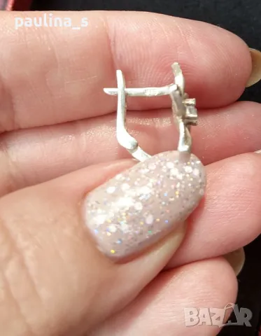Четири чифта / Винтидж от СБХ / Масивни сребърни обеци английски клипс / проба 925 и Житен клас , снимка 11 - Обеци - 35616022