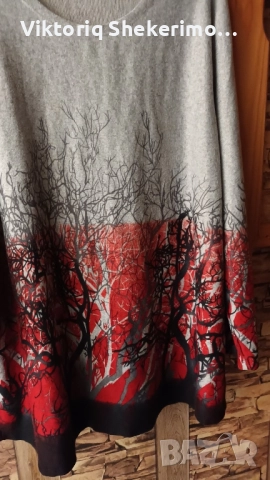 Разкошна блуза, мека и приятна на допир., снимка 2 - Блузи с дълъг ръкав и пуловери - 51892031