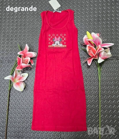 Рокля рипс Материята е памук и еластан , снимка 4 - Рокли - 50797038