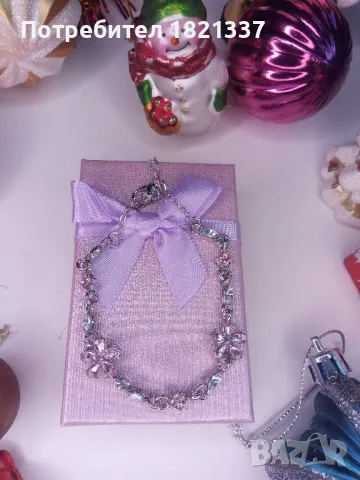 Гривна с кристали , снимка 3 - Гривни - 48789375