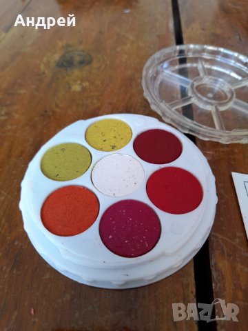 Стари водни бои,боички Фин акварел, снимка 3 - Други ценни предмети - 34176195