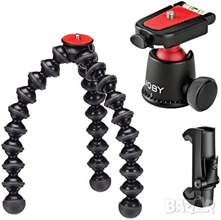 🎥 JOBY GorillaPod + Rode Mic + LED Светлина под наем – Видео комплект за TikTok, YouTube, Влог 🎥