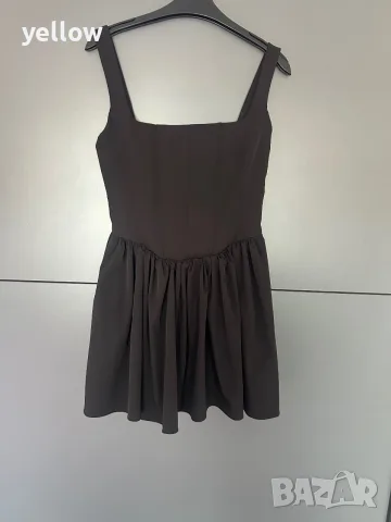 Черна рокля балон Zara  XS