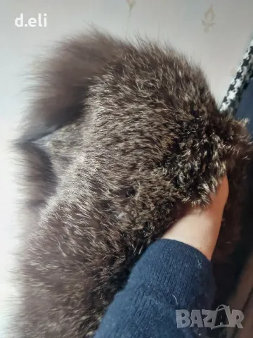 Голяма шал яка от Сребърна Лисица, снимка 10 - Шалове - 48393345