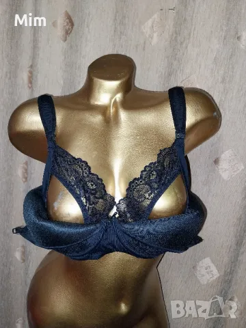 Prenatal 85 E Черен сутиен за кърмачки с отваряема чашка, снимка 2 - Бельо - 49147503