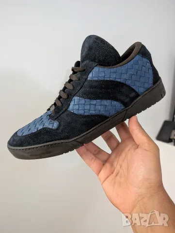 кецове Bottega Veneta Intrecciato луксозни бутикови обувки/ маратонки номер 45, снимка 8 - Кецове - 56122463