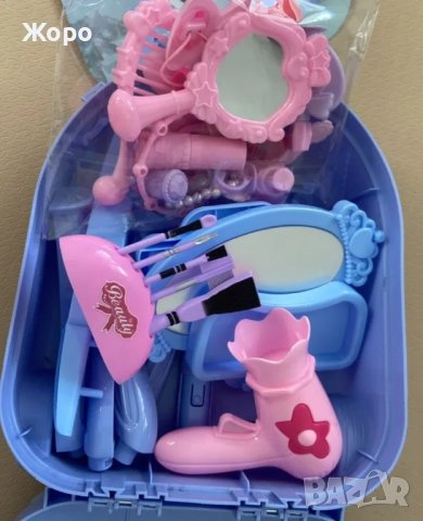 Детска играчка куфар за грим"Леденото кралство" за момичета, снимка 3 - Образователни игри - 44251989