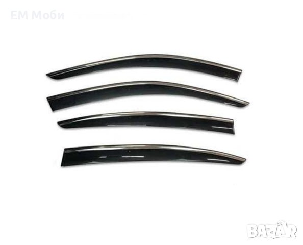 Комплект ветробрани Sunplex за Dacia Lodgy (2012-2019) лепящи 4 броя, снимка 2 - Аксесоари и консумативи - 42838124