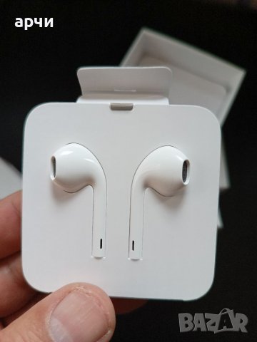 Apple A1748 / а1742  EarPods Headphones - White оригинални произход Германия, снимка 6 - Слушалки, hands-free - 38588094