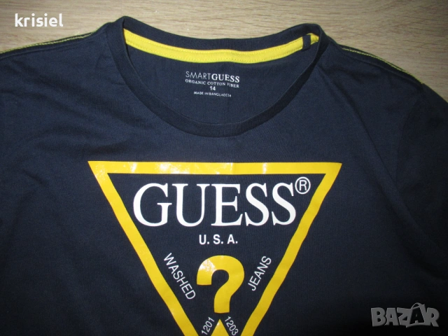 ОРИГИНАЛНА БЛУЗКА НА GUESS--14 години, снимка 4 - Детски тениски и потници - 54293910