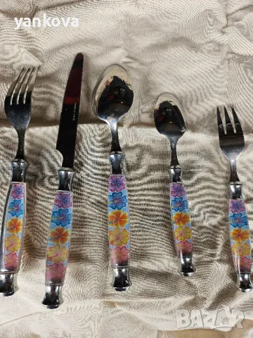 Лъжици ,вилици,ножове и малки лъжички. , снимка 8 - Прибори за хранене, готвене и сервиране - 47321580