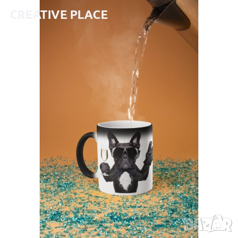 ☕🎁 Магическа чаша с ваша снимка 😍⚜️, снимка 3 - Романтични подаръци - 52503797