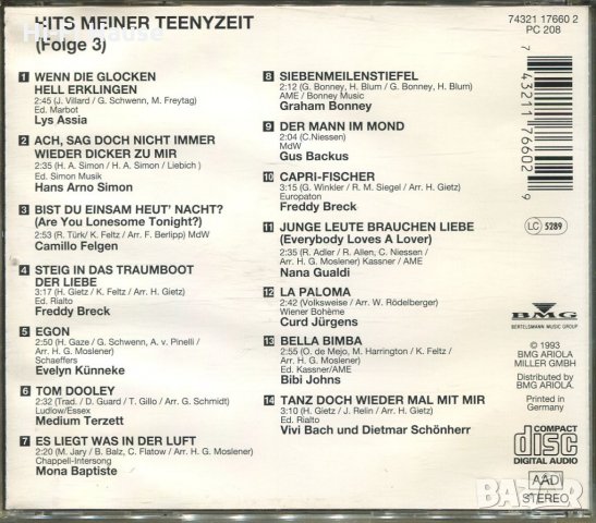 Hits meiner Teenyzeit, снимка 2 - CD дискове - 34514127