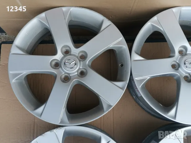 17’’5x114,3 originalni za mazda 17”5х114,3 оригинални за мазда-№310, снимка 4 - Гуми и джанти - 50384746