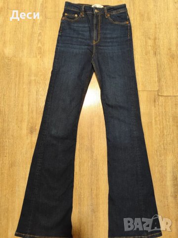 дънки с висока талия на Zara