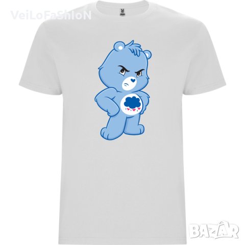 Нова детска тениска Care Bear в бял цвят, снимка 1 - Детски тениски и потници - 44433791