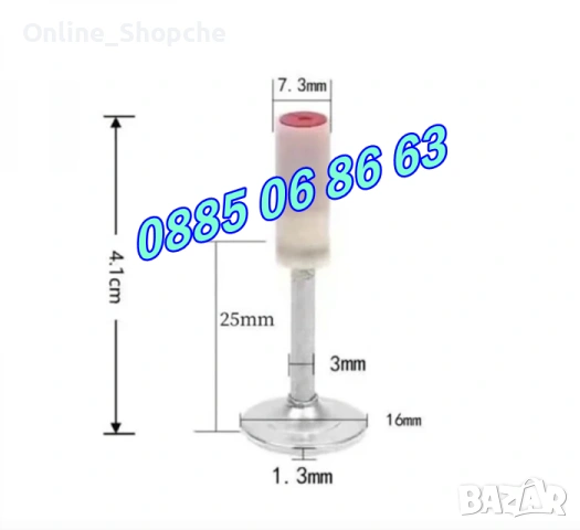 Комплект 100 броя пирони 7,3 мм за ръчен пистолет за пирони-такер, снимка 2 - Други инструменти - 53275894