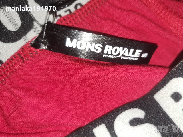 Mons Royale 7/8 (S) мъжки термо клин мерино 100% Merino wolle, снимка 9 - Спортни дрехи, екипи - 42568429