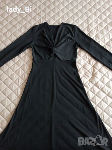 🌷🏵️ Нова черна рокля С размер 🌸🌼, снимка 3 - Рокли - 39266673