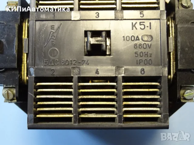 въздушен контактор К5-1 ЕАЗ contactor 380V/50Hz, снимка 3 - Резервни части за машини - 56129756