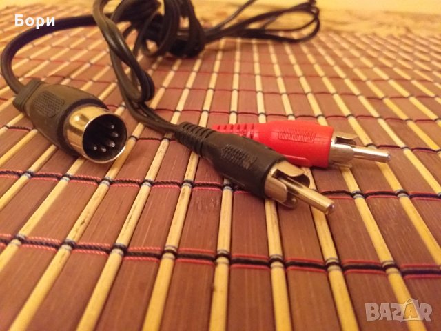 Кабел петица към 2 х чинч мъжки