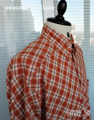 Schoffel - мъжка карирана риза за туризъм  с дълъг ръкав размер XL , снимка 6 - Ризи - 49781441