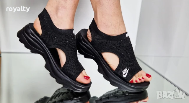 Nike черни дамски сандали , снимка 16 - Сандали - 51224932