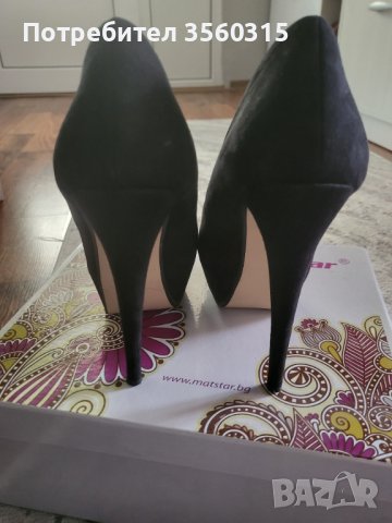 Обувки, снимка 3 - Дамски обувки на ток - 40391331