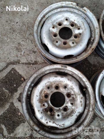 2бр джанти за микробус Мерцедес 6J R14 5x130 с отвор 84мм, снимка 1