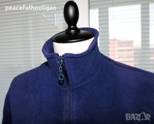 Polo Ralph Lauren Sport Mens Full Zip  Polar Fleece Jacket Ink Blue Size L /XL , снимка 3 - Суичъри - 52670975