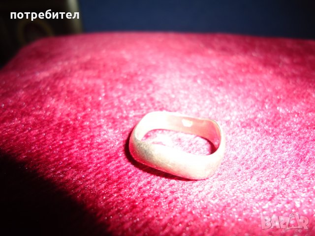 сребърна халка, снимка 2 - Пръстени - 29609665