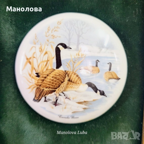 Стенен декор/картина/ Staffordshire Fine Ceramic., снимка 3 - Други ценни предмети - 52384838