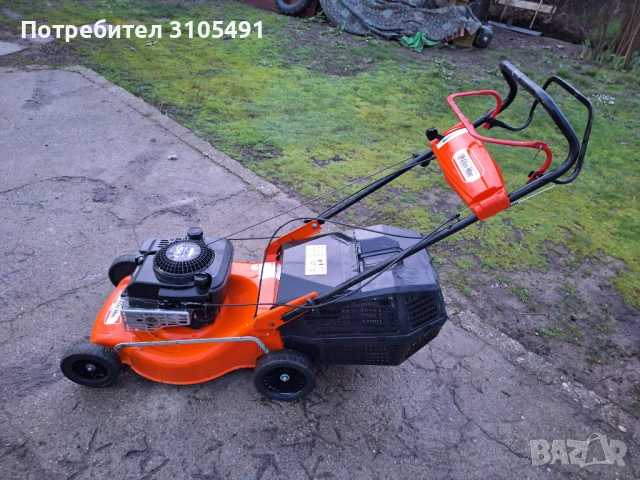 Косачка Briggs Oleo-mac 5к.с.самоходна с кош мулчираща, снимка 5 - Градинска техника - 54009741