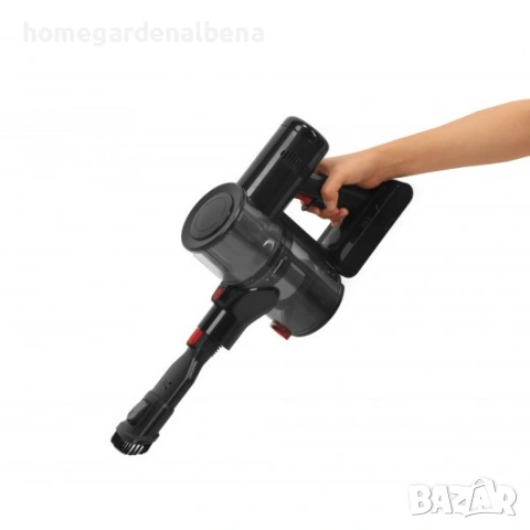 Акумулаторна прахосмукачка Voltz 150W – чупещо рамо, HEPA филтър, 0.70л, снимка 2 - Прахосмукачки - 54173024
