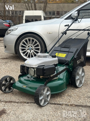 Бензинова самоходна косачка Einhel Royal , снимка 6 - Градинска техника - 52321896