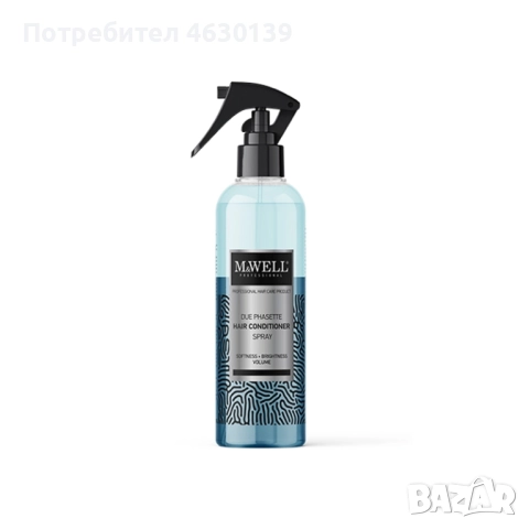 Двуфазен спрей-балсам за коса