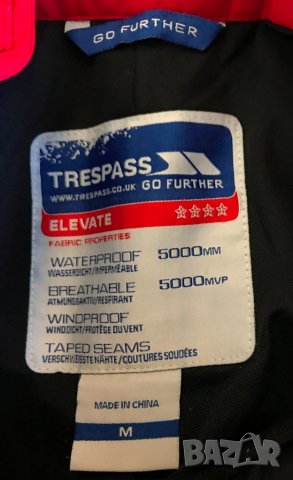 Ново унисекс долнище TRESPASS за ски/сноуборд 5k waterproofness 5k breathability размер M, снимка 5 - Зимни спортове - 39735711