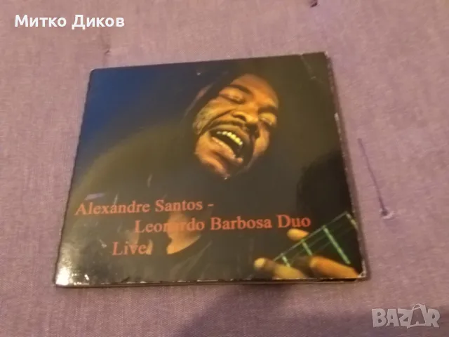 Alexandro Santos-Leonardo Barbossa duo live - CD компакт диск бразилски дует с китари 